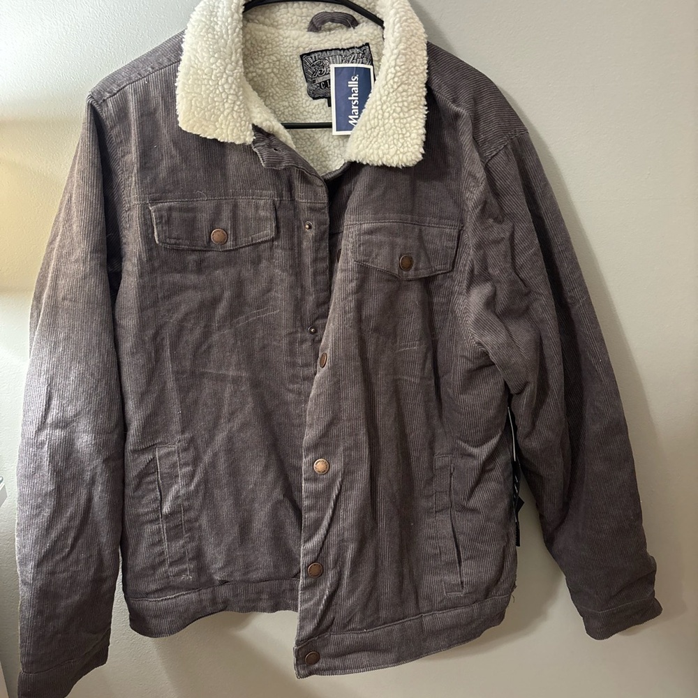 Brooklyn Cloth Men's Brown Corduroy Jacket